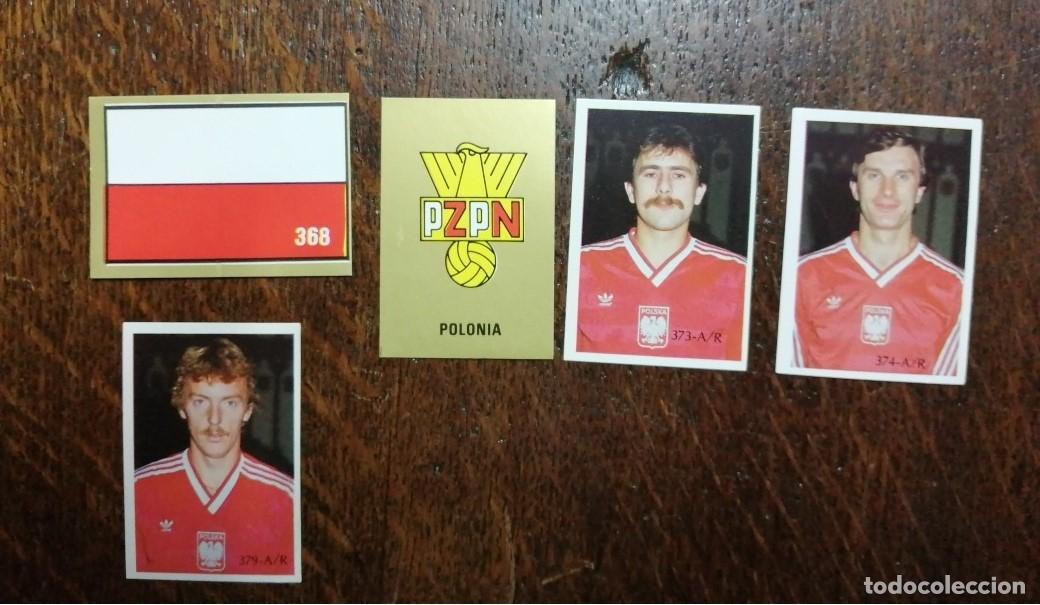 Football Stickers: MUNDIAL DE FUTBOL 1986 MEXICO REYAUCA POLONIA