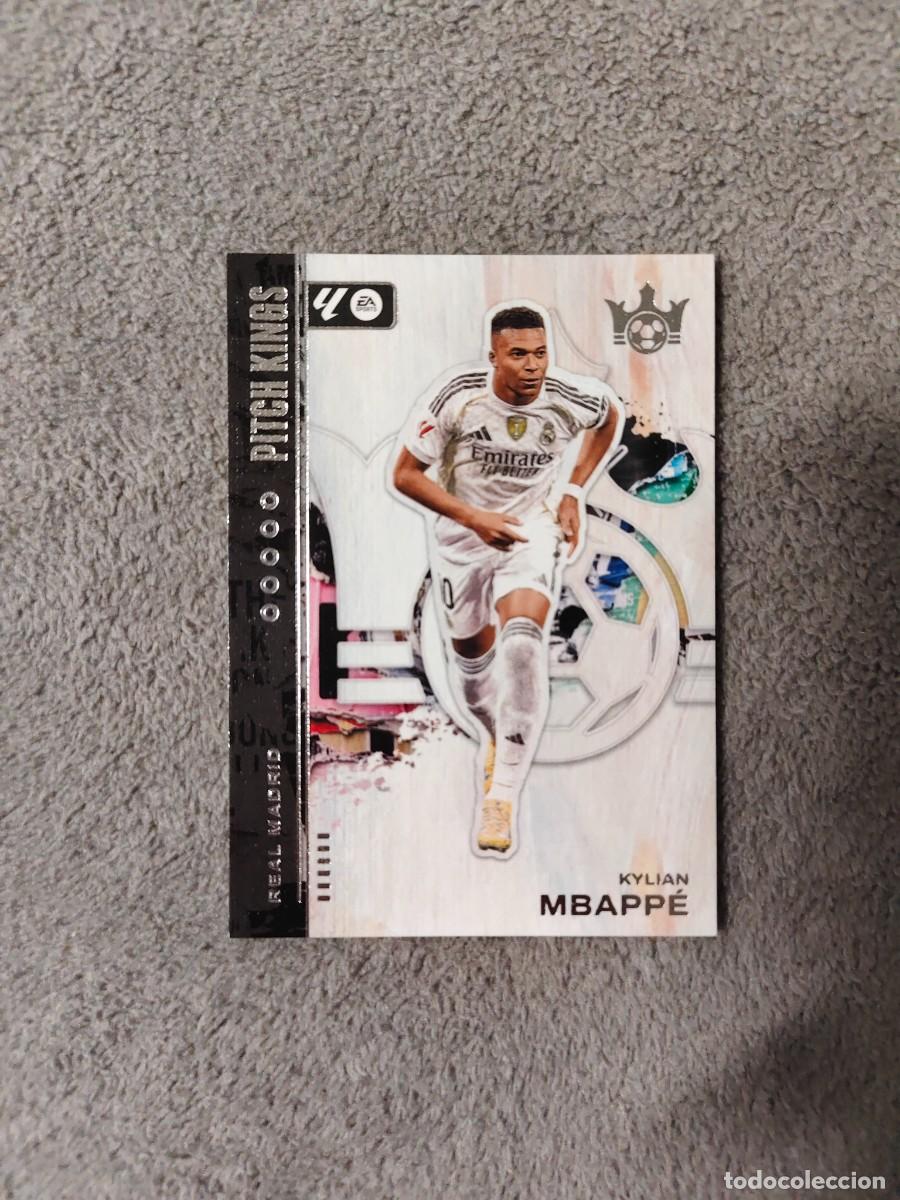 Football Stickers: 10 PITCH KINGS LA LIGA 25 26 KYLIAN MBAPPE REAL MADRID BASE PANINI 2025 2026 AAF