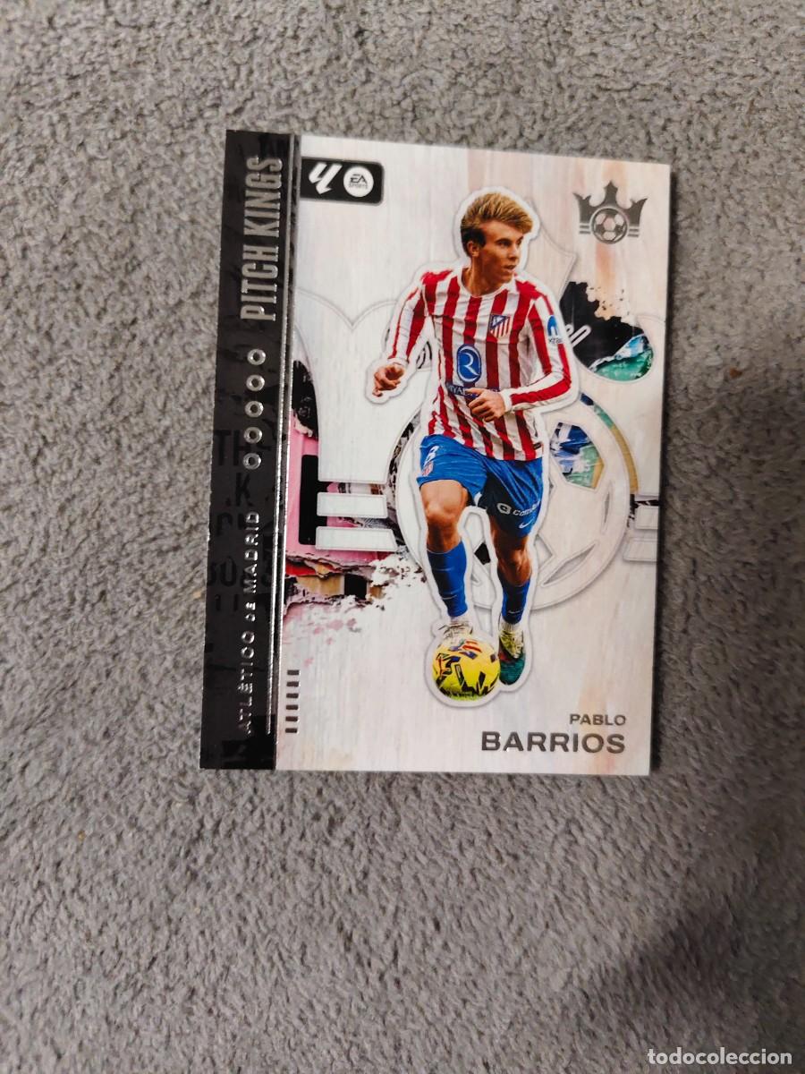 Fu&szlig;ball-Sticker: 11 PITCH KINGS LA LIGA 25 26 PABLO BARRIOS ATLETICO DE MADRID BASE PANINI 2025 2026 AAF
