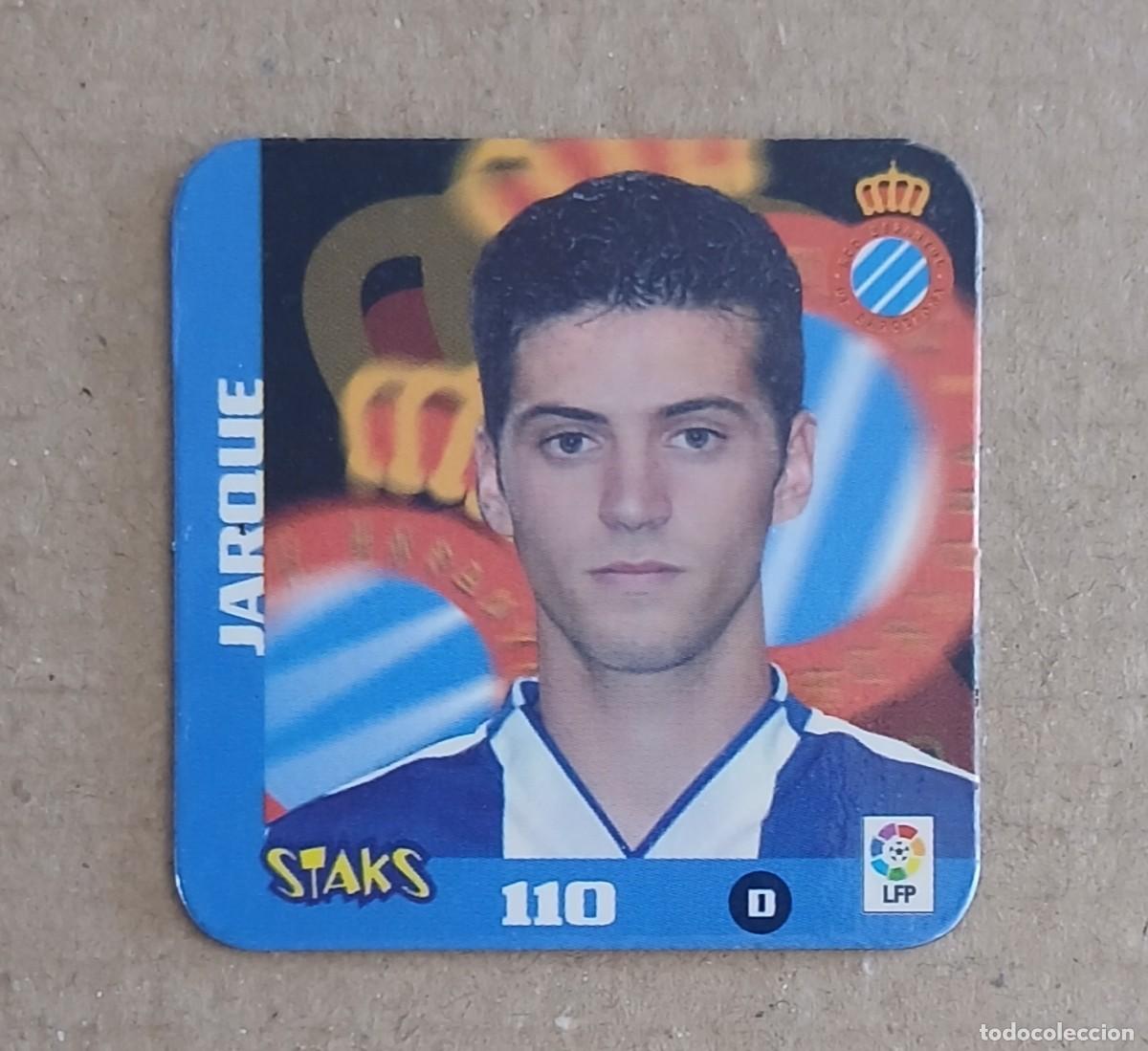 Figurine di Calcio: STAK n&ordm; 110 JARQUE ESPANYOL LIGA 2003-2004 DE PANINI.