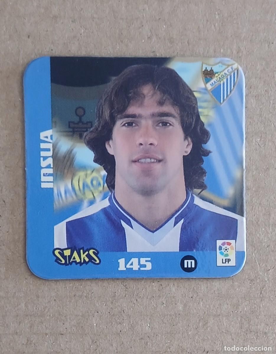 Football Stickers: STAK n&ordm; 145 INSUA M&Aacute;LAGA LIGA 2003-2004 DE PANINI.