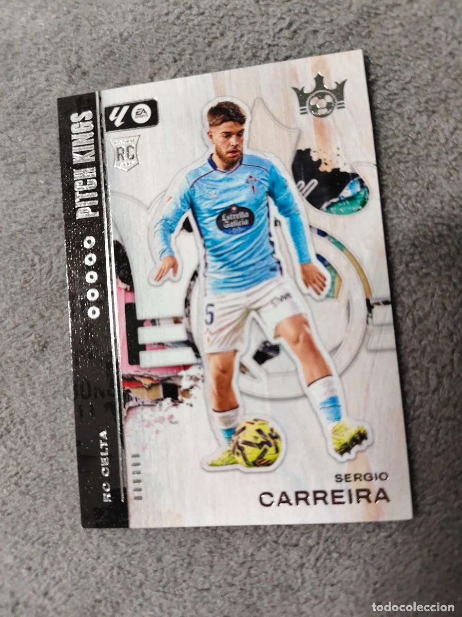 Football Stickers: 33 PITCH KINGS LA LIGA 25 26 SERGIO CARREIRA RC CELTA BASE PANINI 2025 2026 AAF