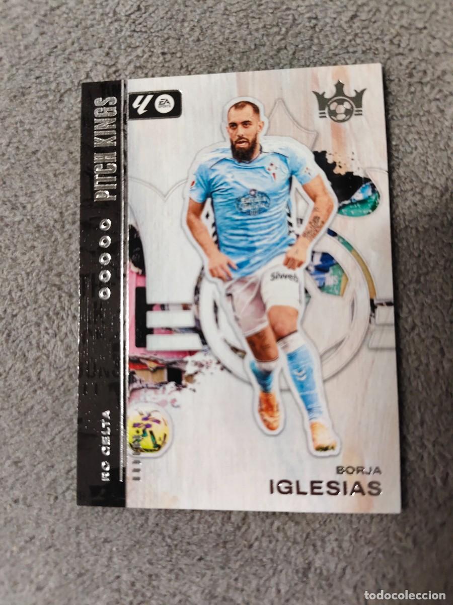 Football Stickers: 34 PITCH KINGS LA LIGA 25 26 BORJA IGLESIAS RC CELTA BASE PANINI 2025 2026 AAF