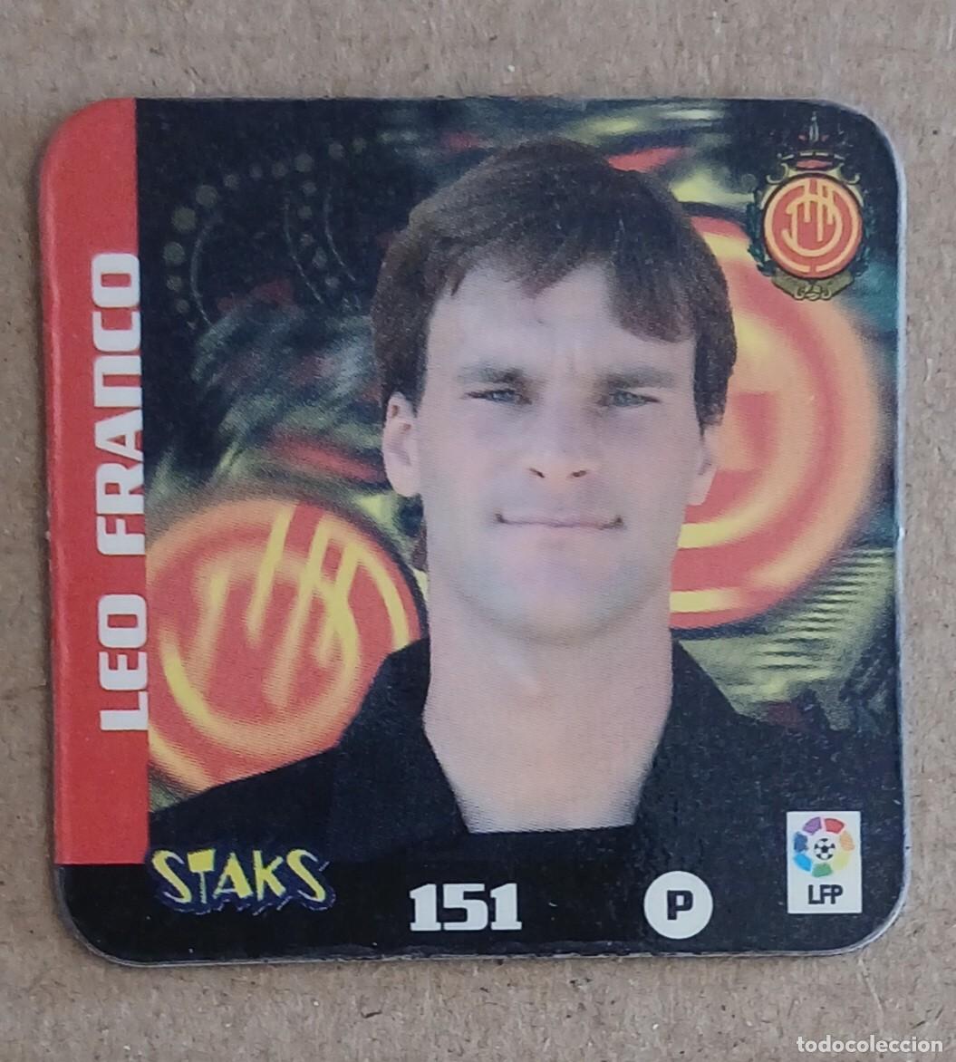 Fu&szlig;ball-Sticker: STAK n&ordm; 151 LEO FRANCO REAL MALLORCA LIGA 2003-2004 DE PANINI.