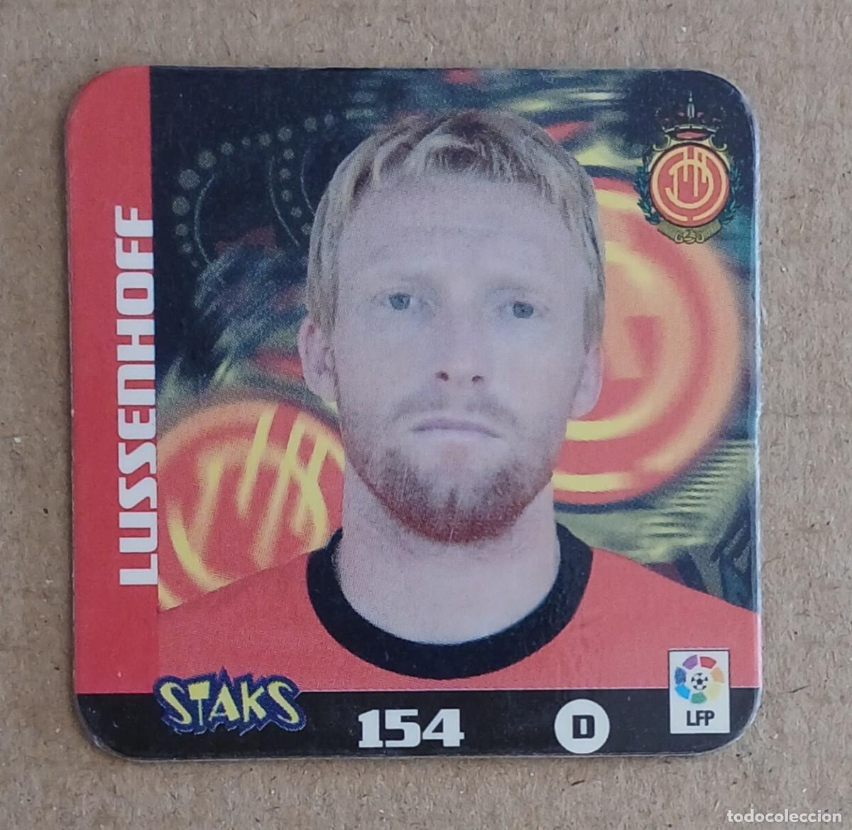 Fu&szlig;ball-Sticker: STAK n&ordm; 154 LUSSENHOFF REAL MALLORCA LIGA 2003-2004 DE PANINI.