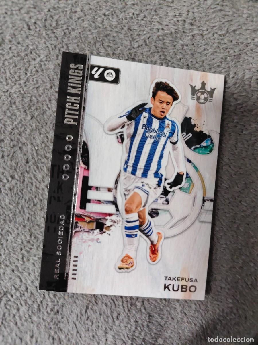 Fu&szlig;ball-Sticker: 51 PITCH KINGS LA LIGA 25 26 TAKEFUSA KUBO REAL SOCIEDAD BASE PANINI 2025 2026 AAF