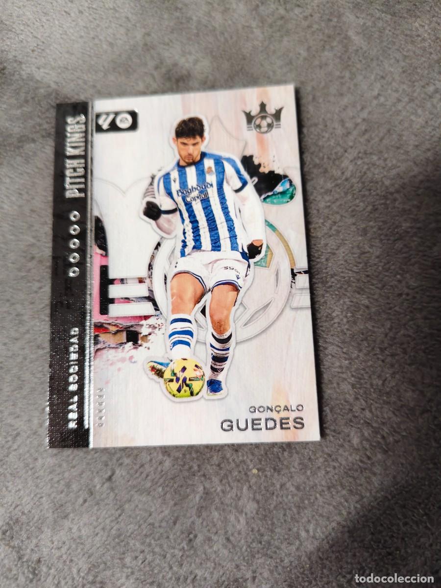 Fu&szlig;ball-Sticker: 54 PITCH KINGS LA LIGA 25 26 GONCALO GUEDES REAL SOCIEDAD BASE PANINI 2025 2026 AAF