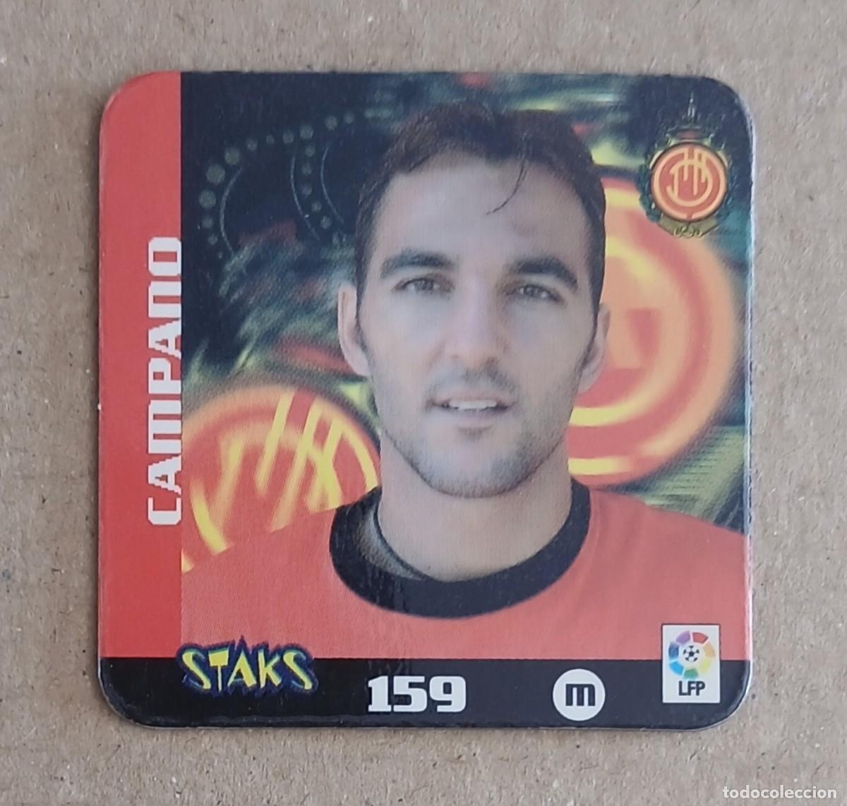Fu&szlig;ball-Sticker: STAK n&ordm; 159 CAMPANO REAL MALLORCA LIGA 2003-2004 DE PANINI.