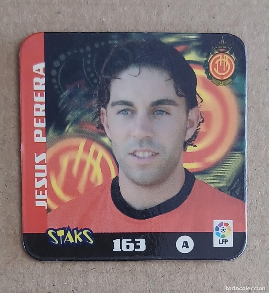 Fu&szlig;ball-Sticker: STAK n&ordm; 163 JES&Uacute;S PERERA REAL MALLORCA LIGA 2003-2004 DE PANINI.