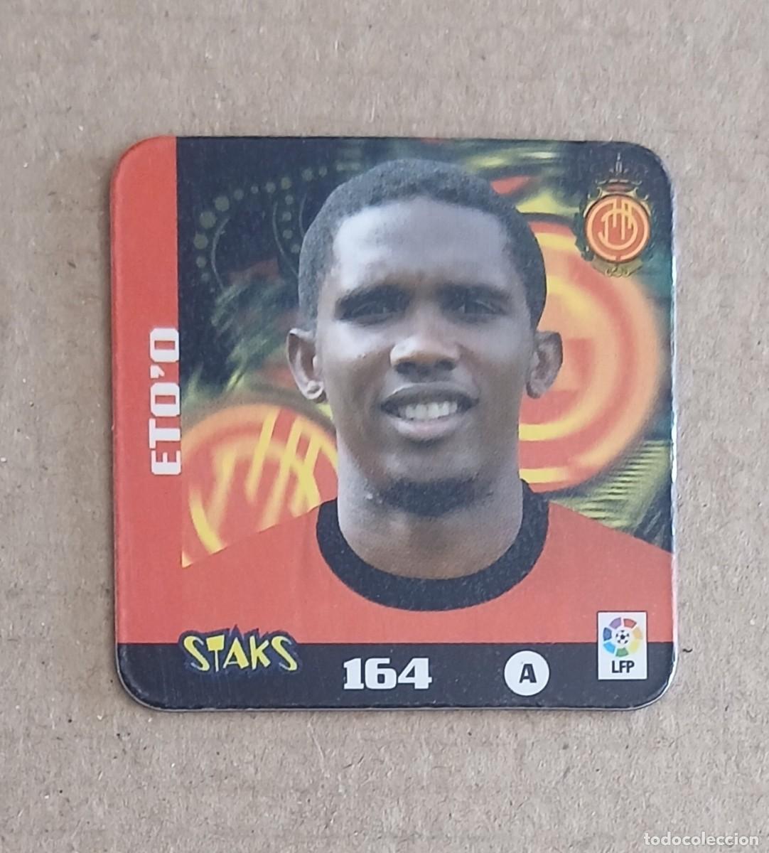 Fu&szlig;ball-Sticker: STAK n&ordm; 164 ETO'O REAL MALLORCA LIGA 2003-2004 DE PANINI.