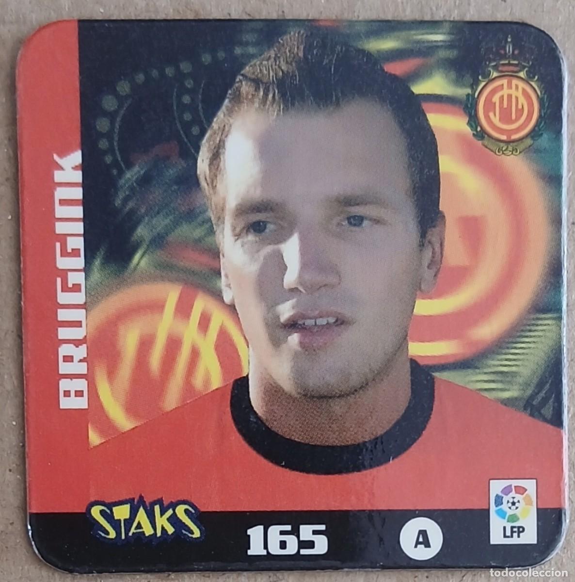 Fu&szlig;ball-Sticker: STAK n&ordm; 165 BRUGGINK REAL MALLORCA LIGA 2003-2004 DE PANINI.