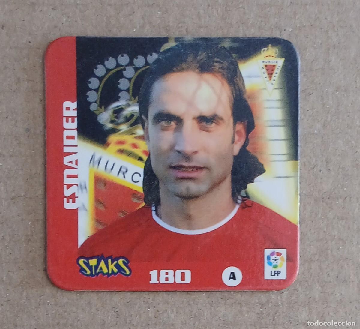 Cartes &agrave; collectionner de Football: STAK n&ordm; 180 ESNAIDER REAL MURCIA LIGA 2003-2004 DE PANINI.