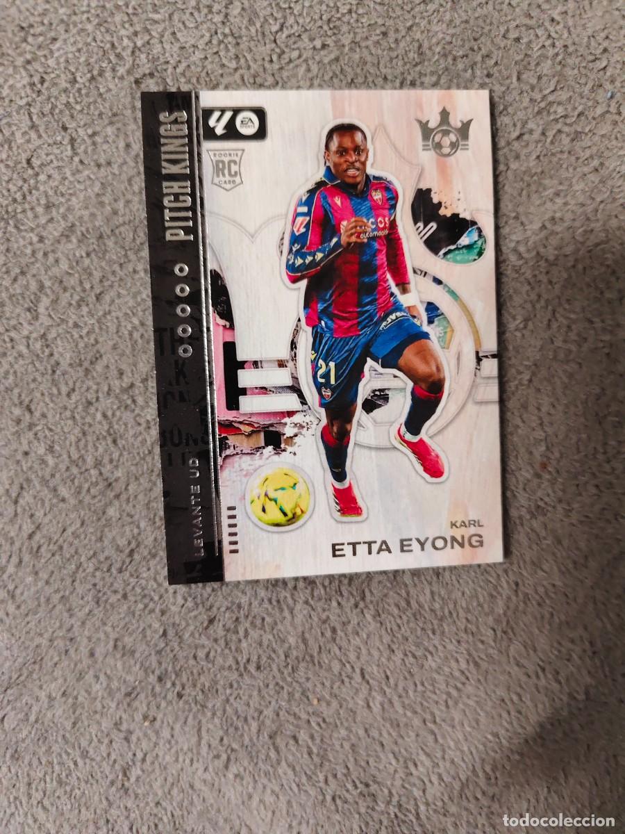 Cartes &agrave; collectionner de Football: 93 PITCH KINGS LA LIGA 25 26 KARL ETTA EYONG LEVANTE UD BASE PANINI 2025 2026 AAF