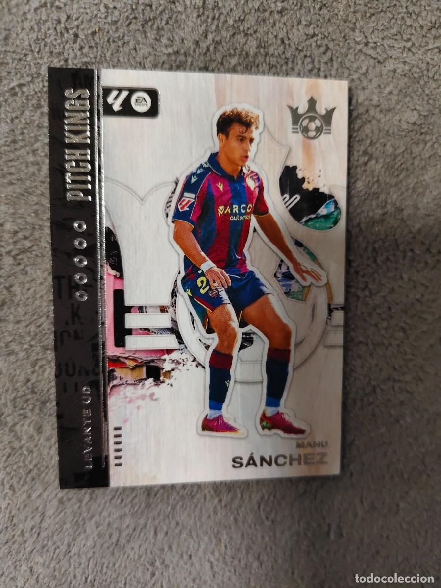 Cromos de f&uacute;tbol: 95 PITCH KINGS LA LIGA 25 26 MANU SANCHEZ LEVANTE UD BASE PANINI 2025 2026 AAF