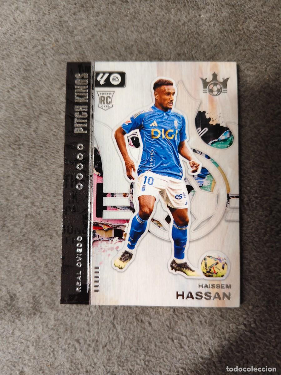 Cromos de f&uacute;tbol: 97 PITCH KINGS LA LIGA 25 26 HAISSEM HASSAN REAL OVIEDO BASE PANINI 2025 2026 AAF