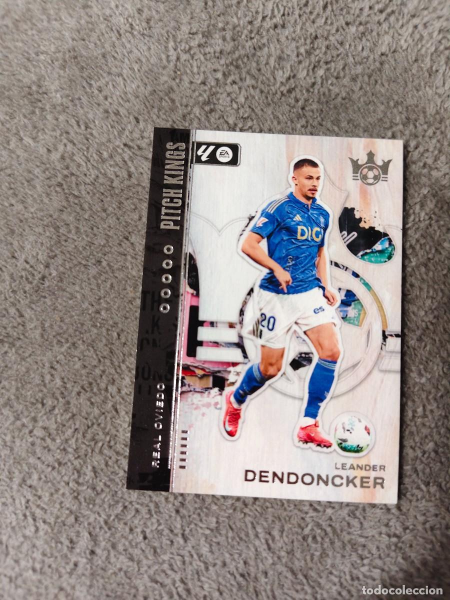 Cromos de f&uacute;tbol: 100 PITCH KINGS LA LIGA 25 26 LEANDER DENDONCKER REAL OVIEDO BASE PANINI 2025 2026 AAF