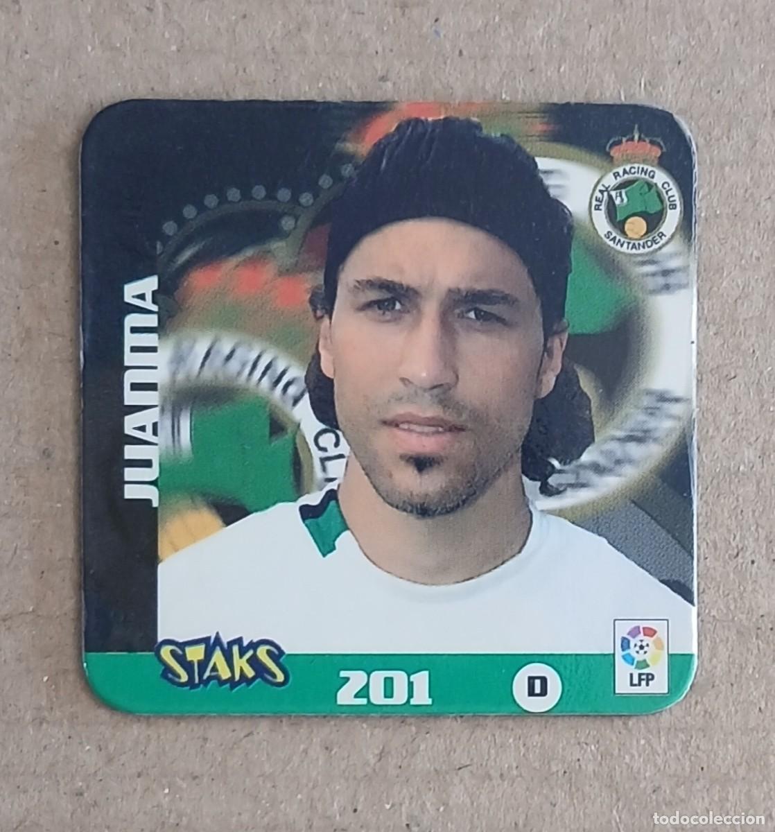 Cromos de Futebol: STAK n&ordm; 201 JUANMA RACING DE SANTANDER LIGA 2003-2004 DE PANINI.