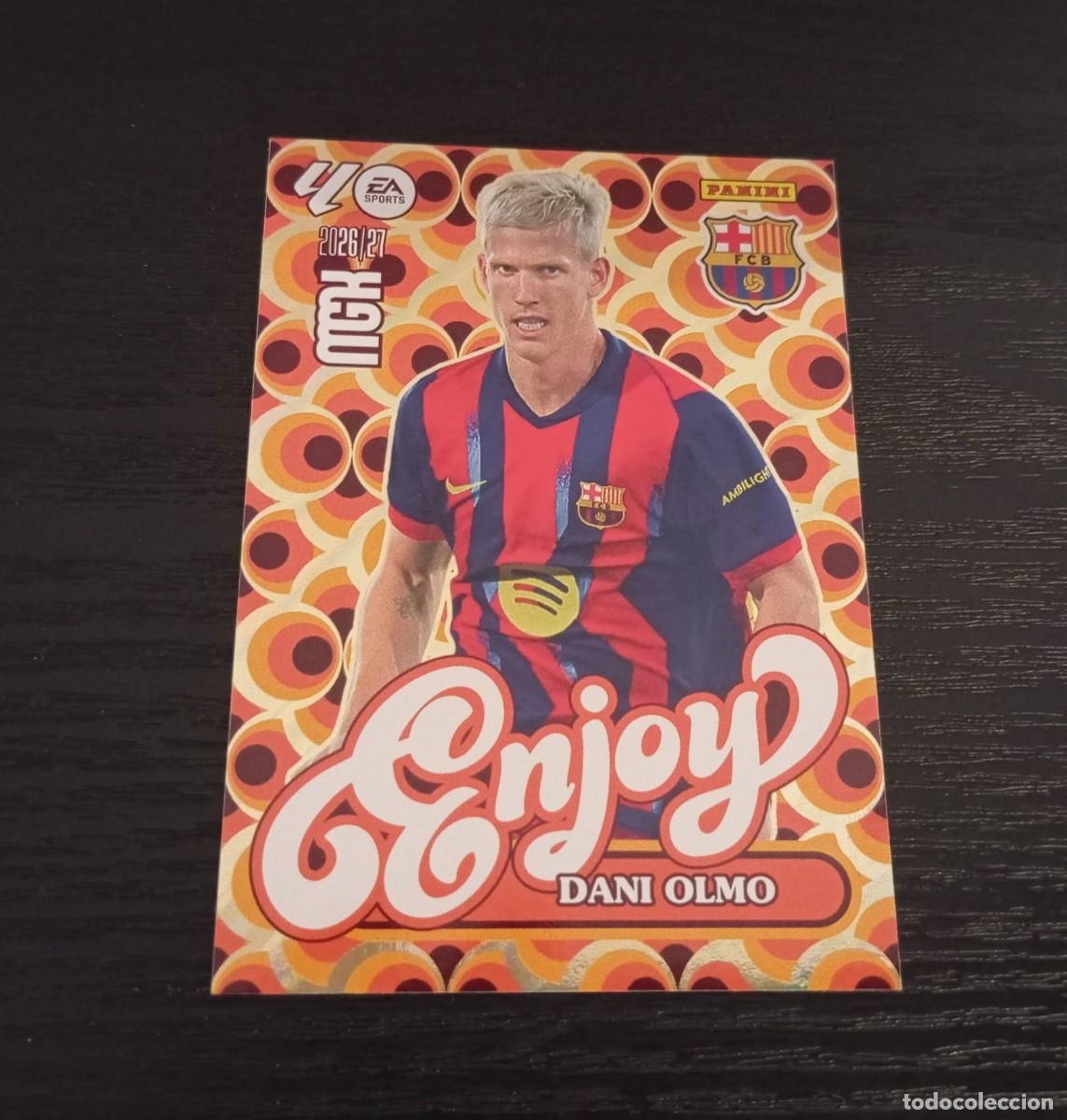 Cromos de Futebol: -MEGACRACKS 26-27 : 381 DANI OLMO ( BARCELONA ) -- ENJOY --