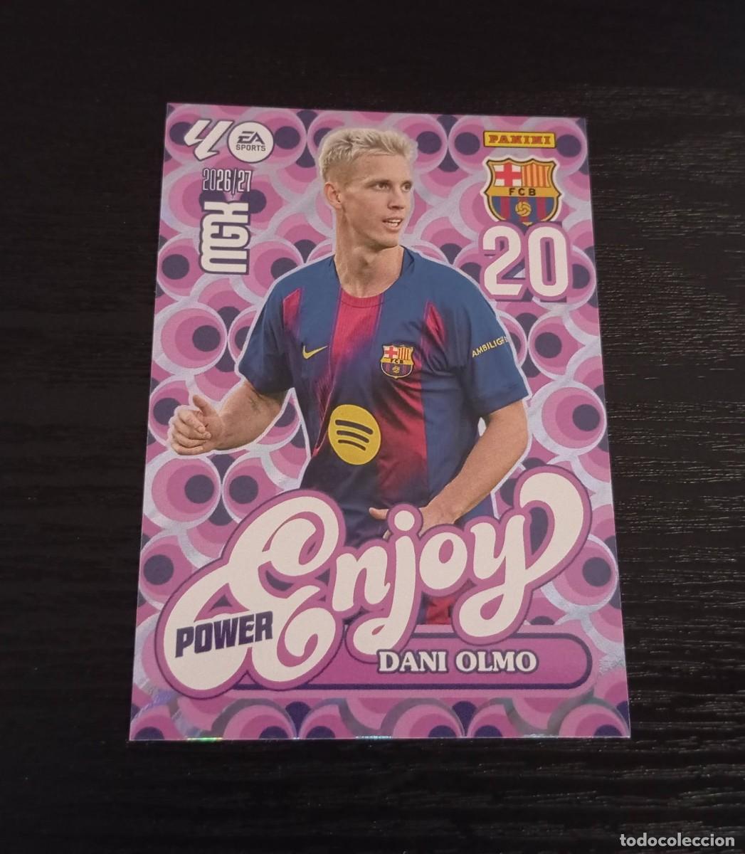 Cromos de Futebol: -MEGACRACKS 26-27 : 381P DANI OLMO ( BARCELONA ) -- ENJOY POWER -- 381 P