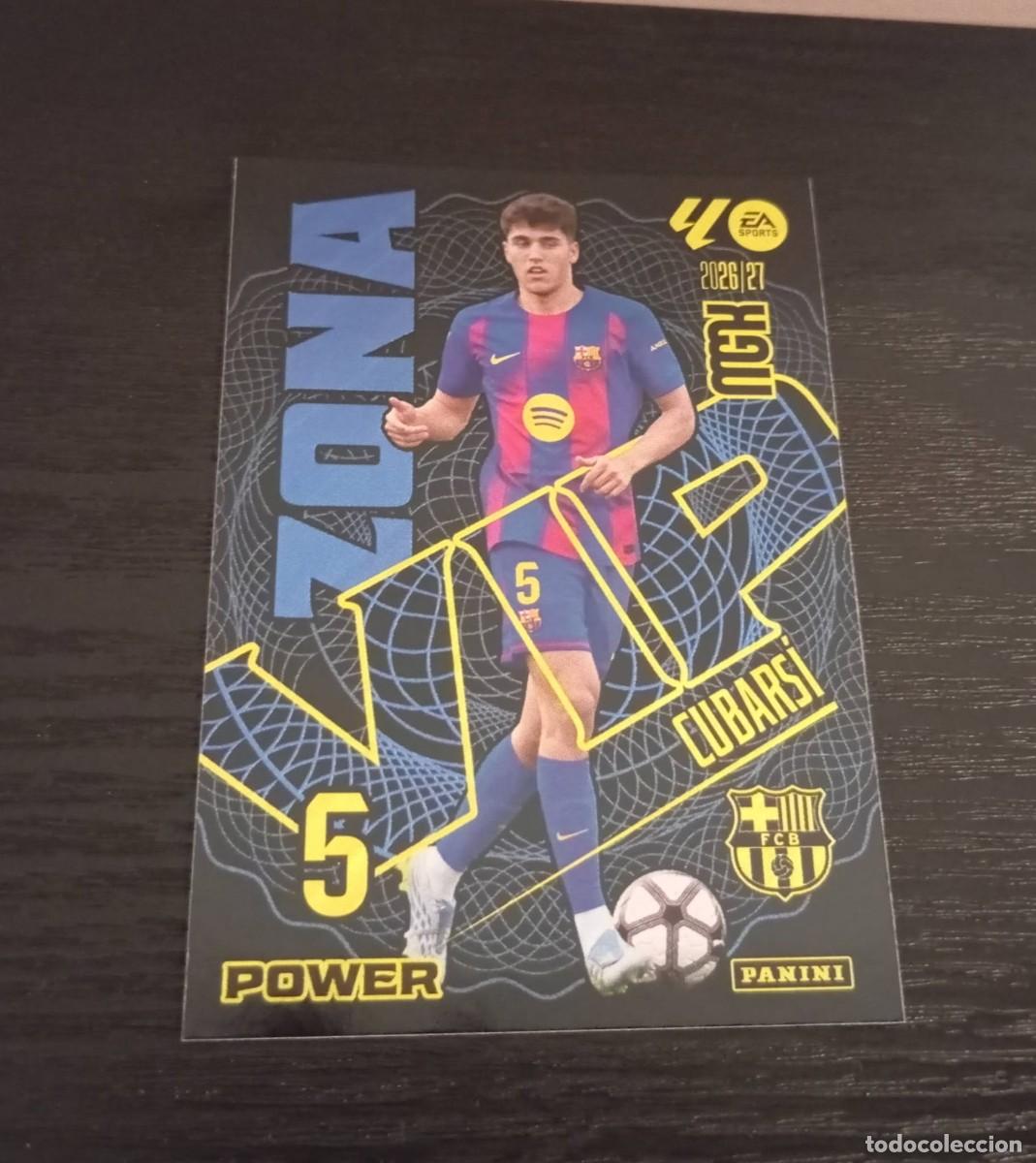 Cromos de Futebol: -MEGACRACKS 26-27 : 391P CUBARSI ( BARCELONA ) -- ZONA VIP POWER -- 391 P