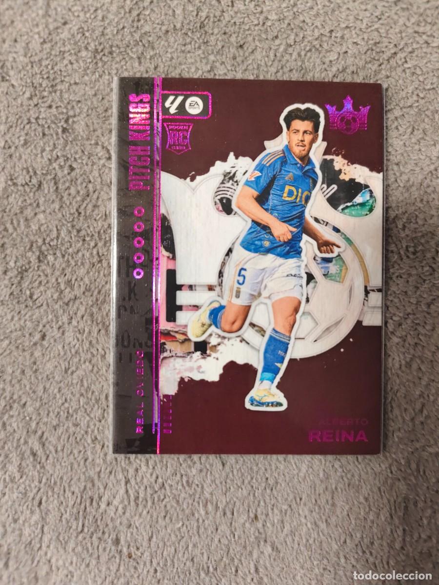 Cromos de Futebol: 98 PITCH KINGS LA LIGA 25 26 ALBERTO REINA REAL OVIEDO NUMERADA 99 BASE PANINI 2025 2026 AAF