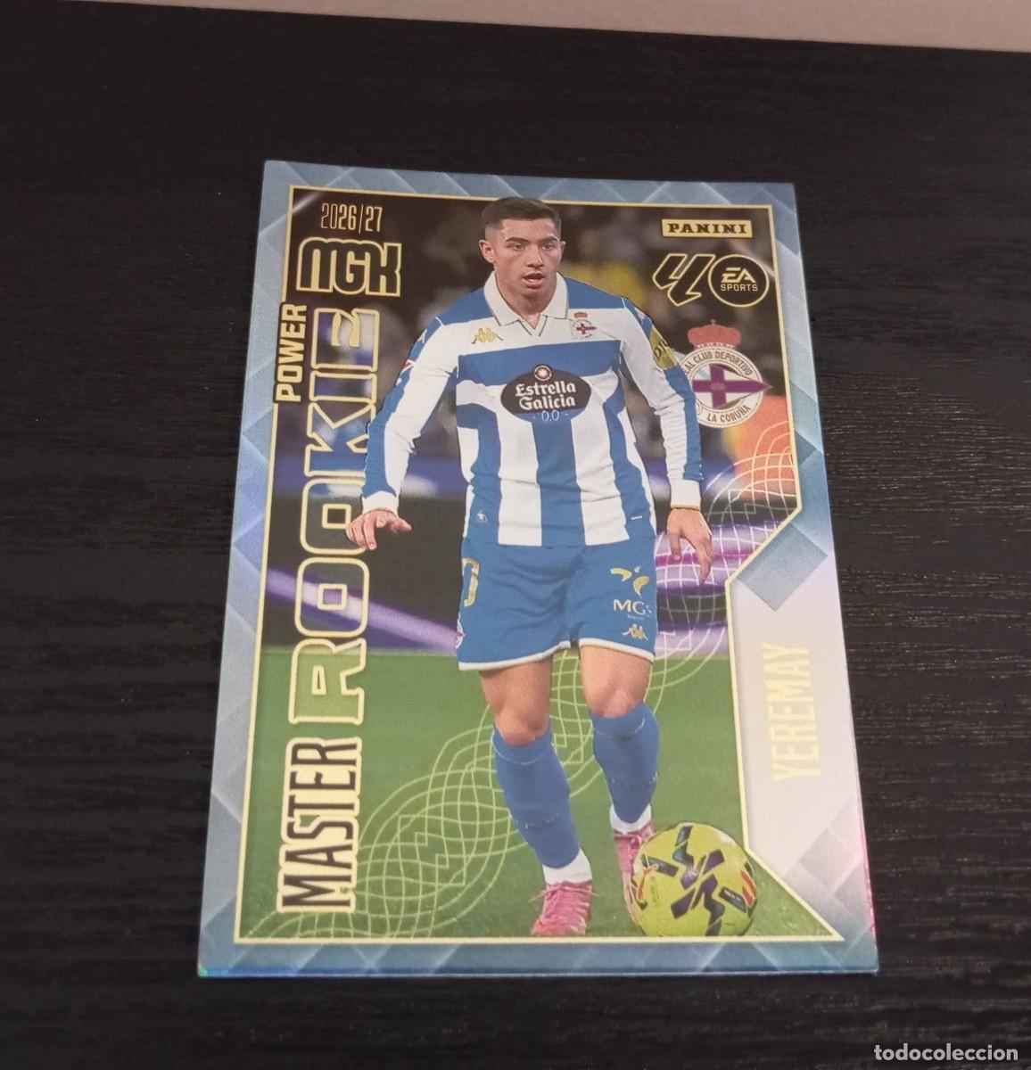 Figurine di Calcio: -MEGACRACKS 26-27 : 423P YEREMAY ( CORU&Ntilde;A ) -- MASTER ROOKIE POWER -- 423 P