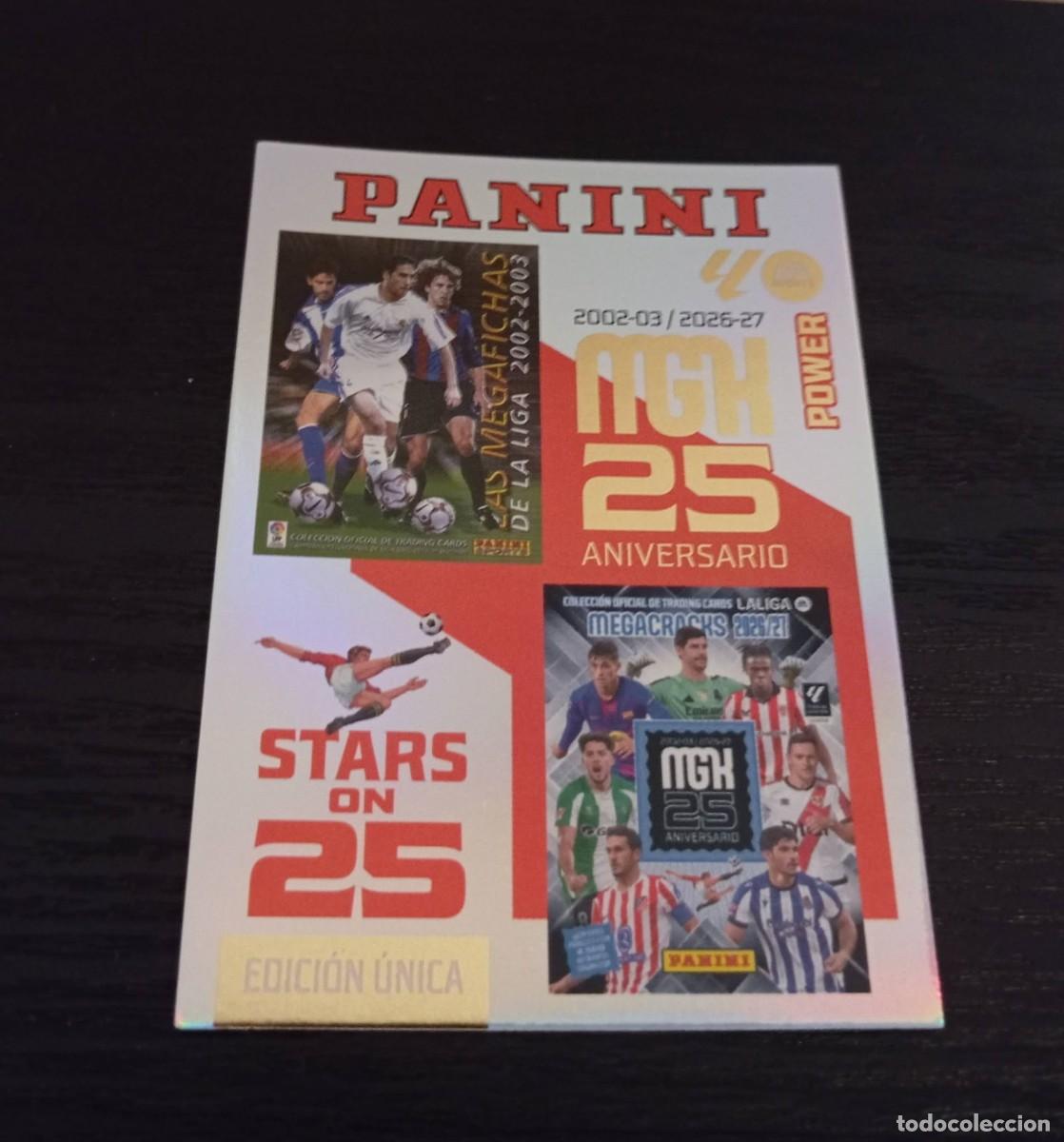 Figurine di Calcio: -MEGACRACKS 26-27 : 424P CARTA 25 ANIVERSARIO -- STARS ON 25 POWER -- 424 P