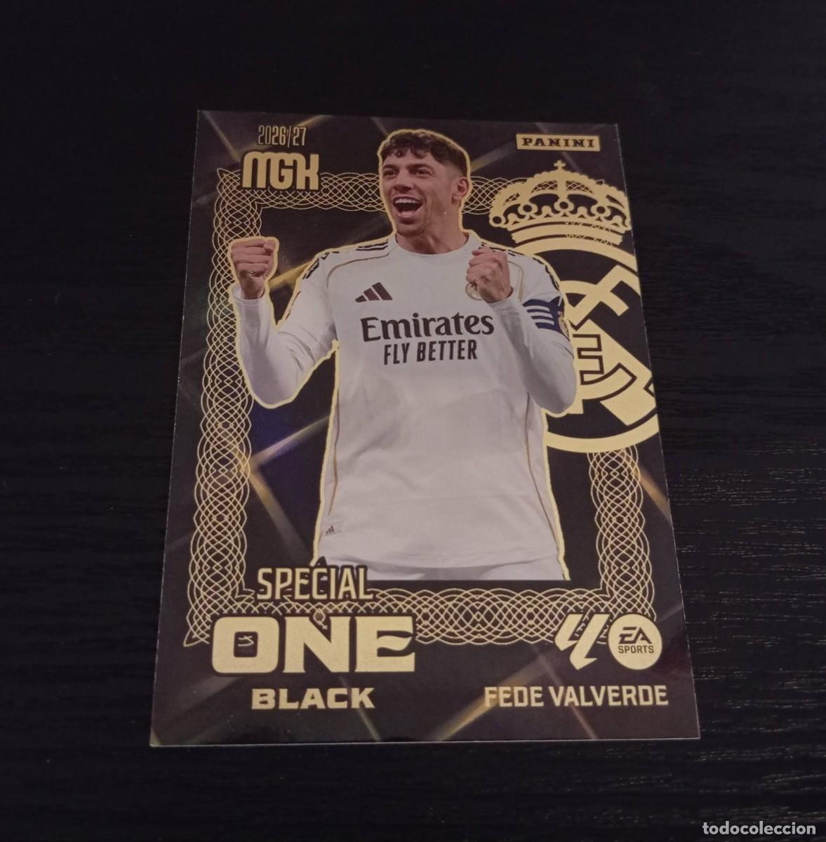 Cromos de Futebol: -MEGACRACKS 26-27 : FEDE VALVERDE ( REAL MADRID ) -- SPECIAL ONE BLACK --