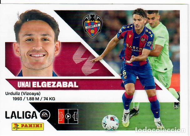 Figurine di Calcio: CROMO PANINI LIGA ESTE 26 27 - N&ordm; 6 - ELGEZABAL - LEVANTE