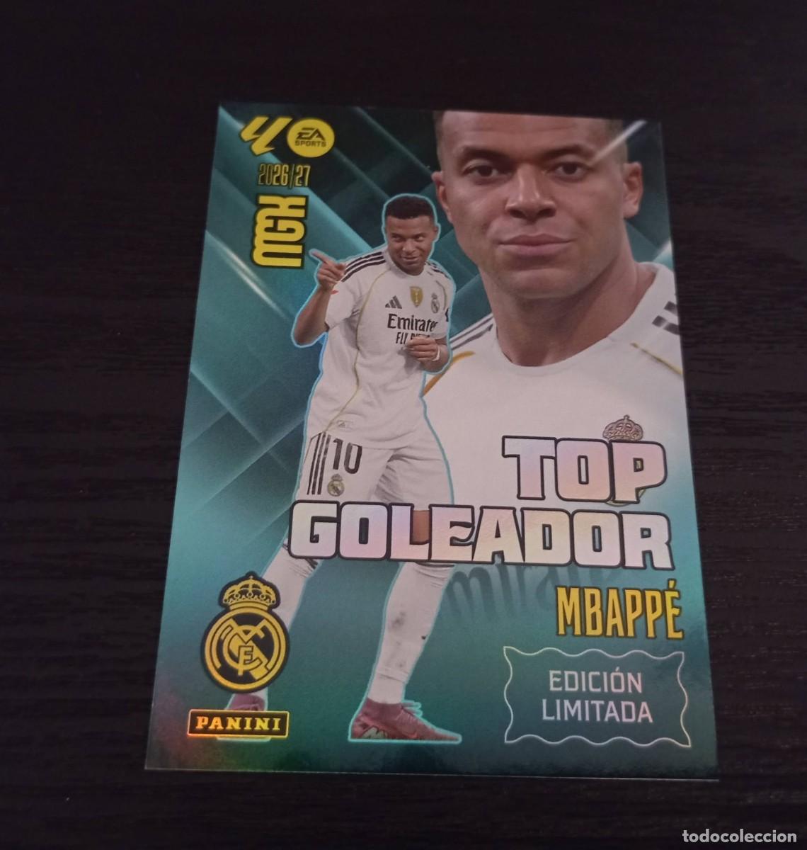 Figurine di Calcio: -MEGACRACKS 26-27 : MBAPPE ( REAL MADRID ) -- EDICION LIMITADA --