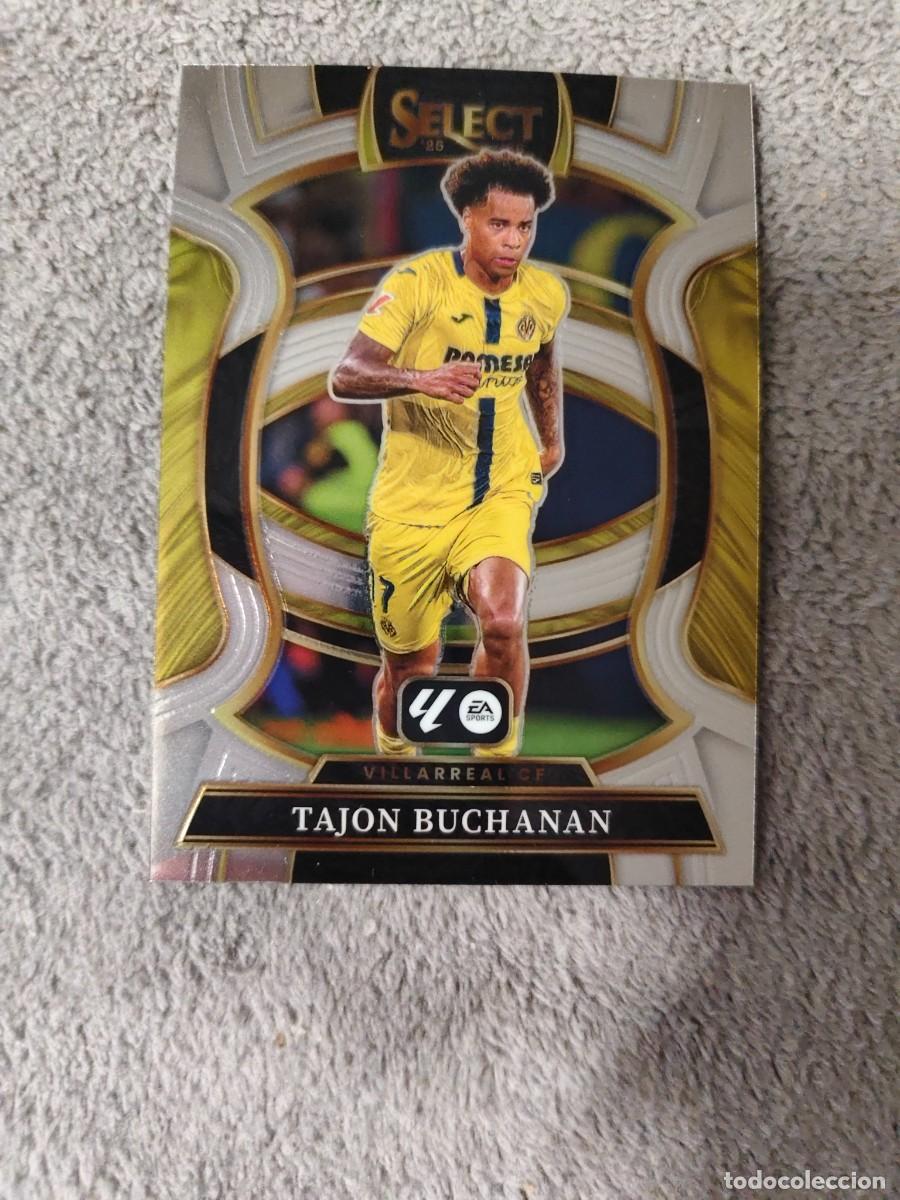 Figurine di Calcio: 22 SELECT LA LIGA 25 26 TAJON BUCHANAN VILLARREAL CF BASE TERRACE PANINI 2025 2026 AAI