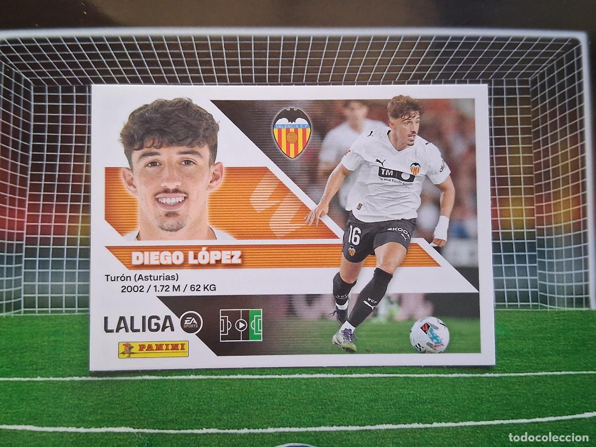 Figurine di Calcio: 18 DIEGO LOPEZ VALENCIA CROMOS EDICIONES ESTE LIGA FUTBOL PANINI 2026 2027 26 27