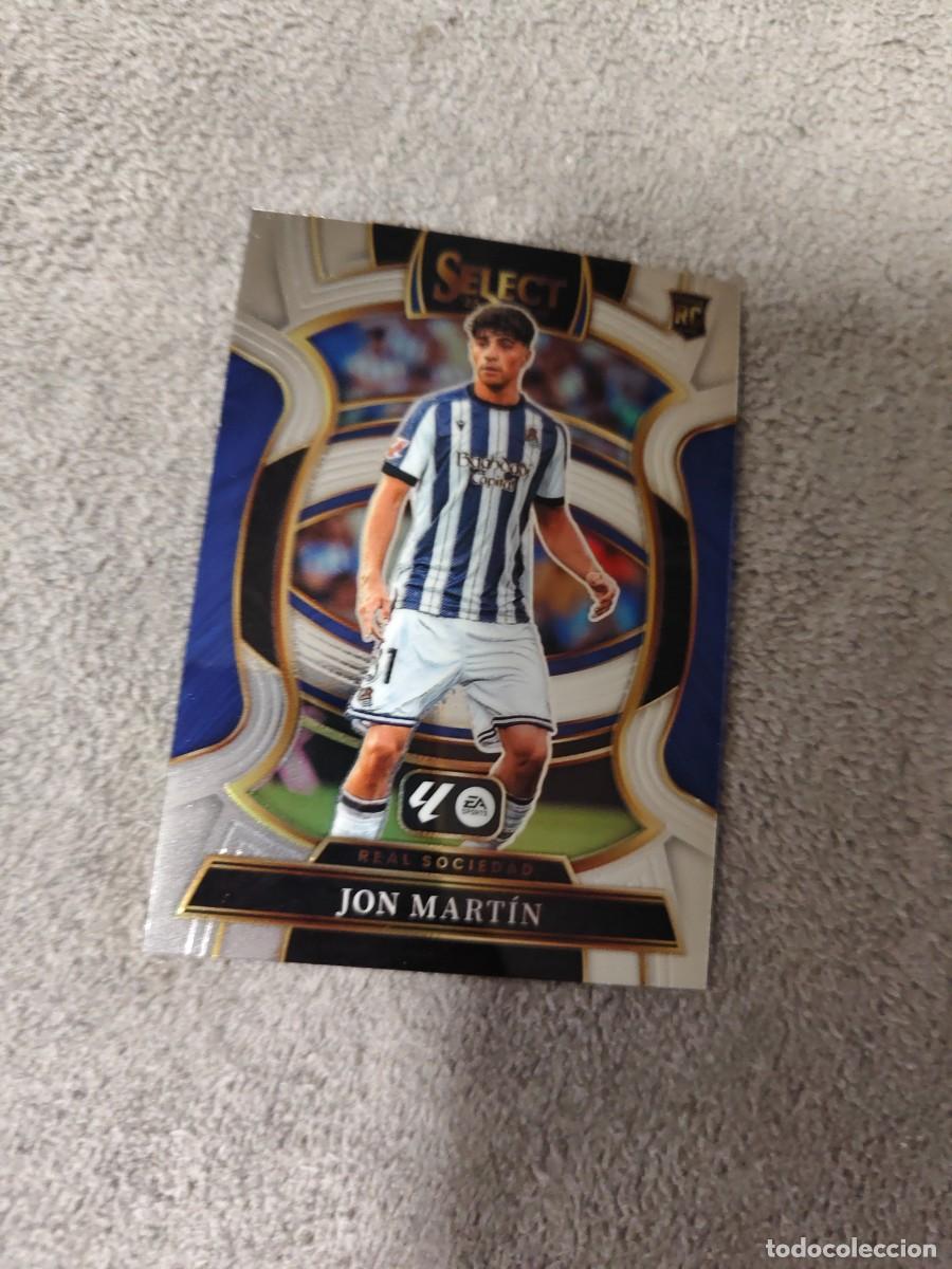 Cromos de f&uacute;tbol: 51 SELECT LA LIGA 25 26 JON MARTIN REAL SOCIEDAD ROOKIE CARD RC BASE TERRACE PANINI 2025 2026 AAI