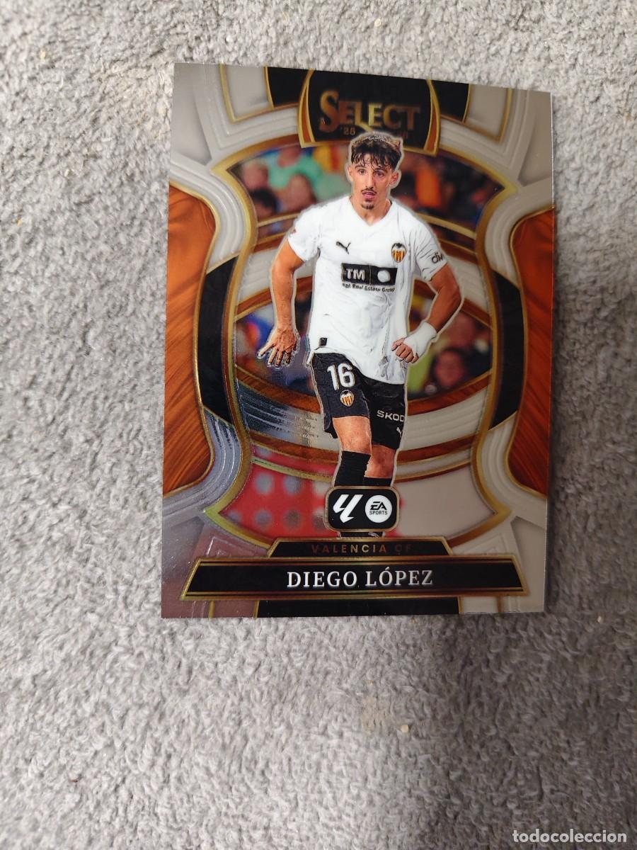Cromos de f&uacute;tbol: 58 SELECT LA LIGA 25 26 DIEGO LOPEZ VALENCIA CF BASE TERRACE PANINI 2025 2026 AAI
