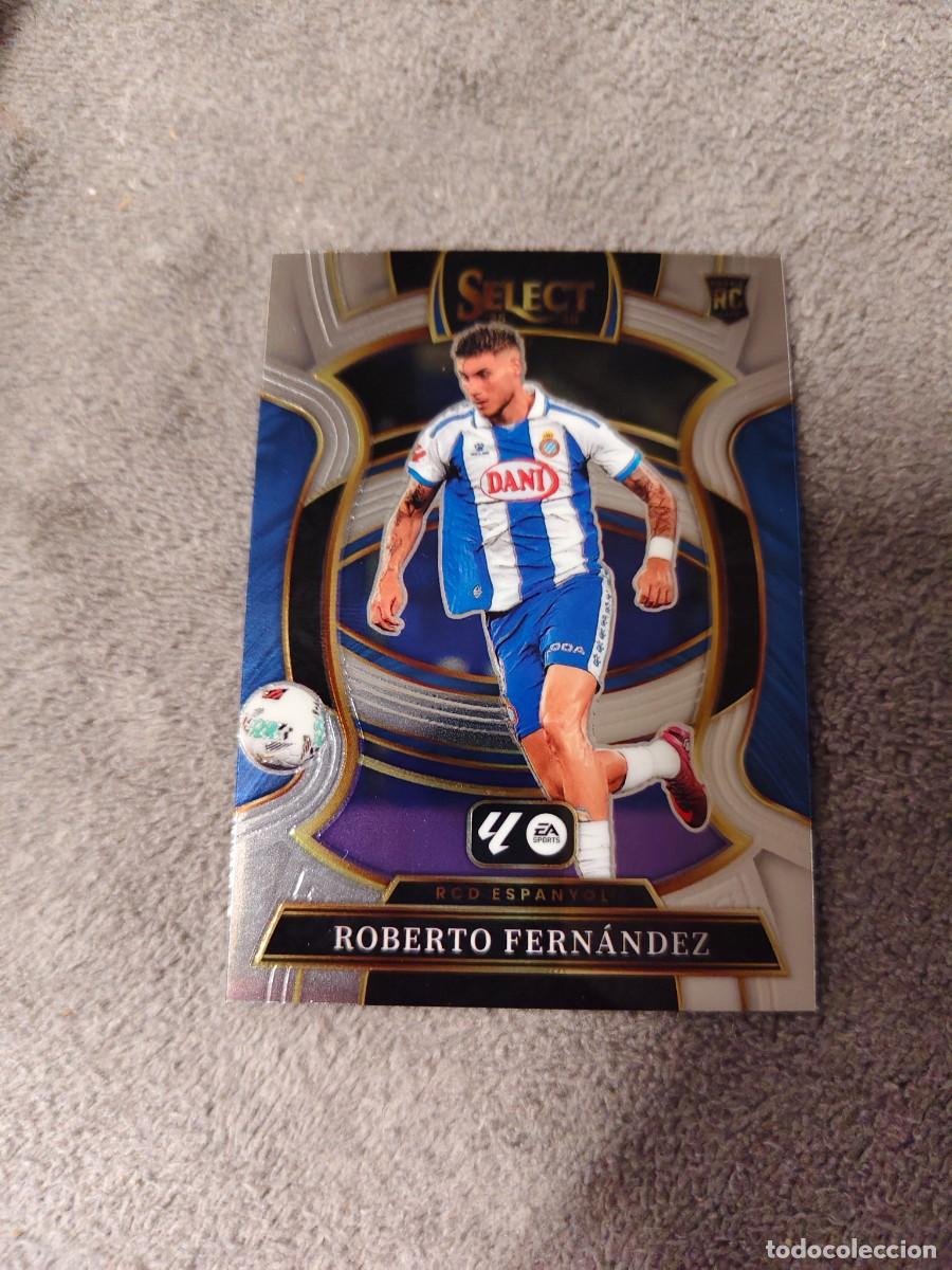 Cromos de f&uacute;tbol: 67 SELECT LA LIGA 25 26 ROBERTO FERNANDEZ ROOKIE RC RCD ESPANYOL BASE TERRACE PANINI 2025 2026 AAI