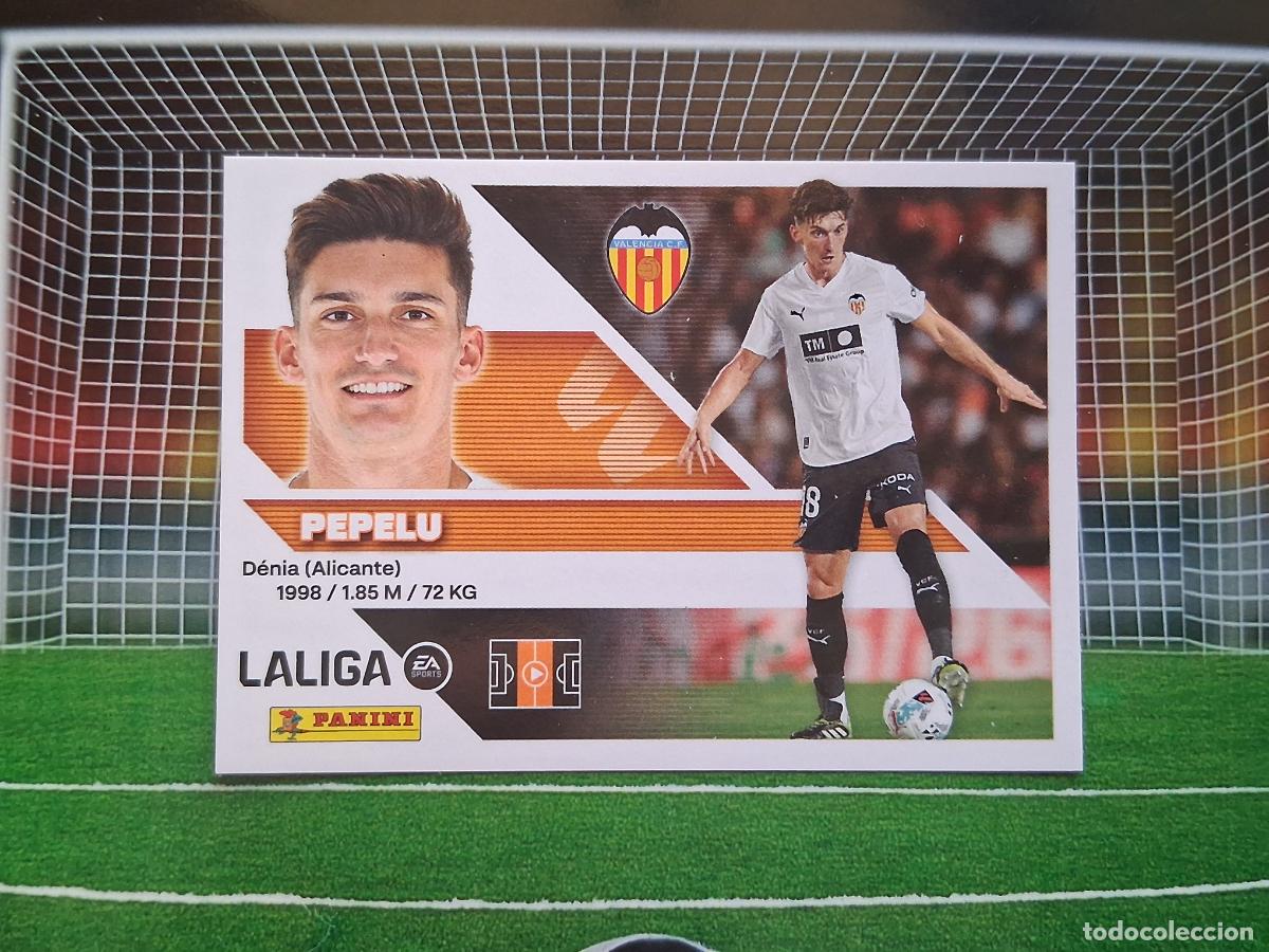 Cromos de f&uacute;tbol: 11 PEPELU VALENCIA CROMOS EDICIONES ESTE LIGA FUTBOL PANINI 2026 2027 26 27