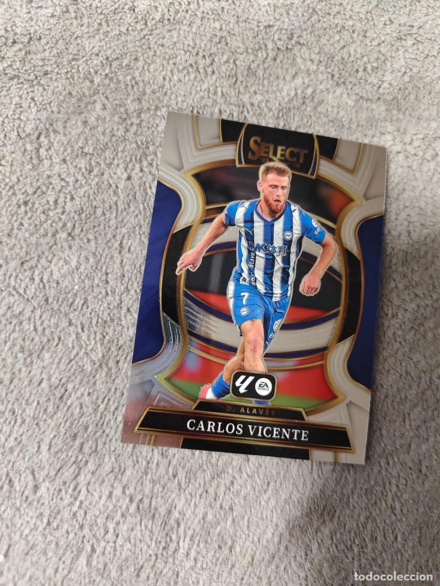Cromos de f&uacute;tbol: 73 SELECT LA LIGA 25 26 CARLOS VICENTE D. ALAVES BASE TERRACE PANINI 2025 2026 AAI