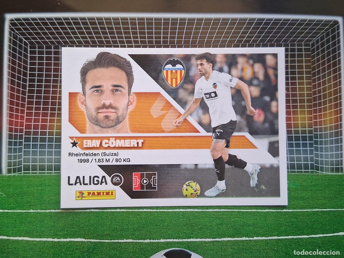 Figurine di Calcio: 8A COMERT VALENCIA CROMOS EDICIONES ESTE LIGA FUTBOL PANINI 2026 2027 26 27