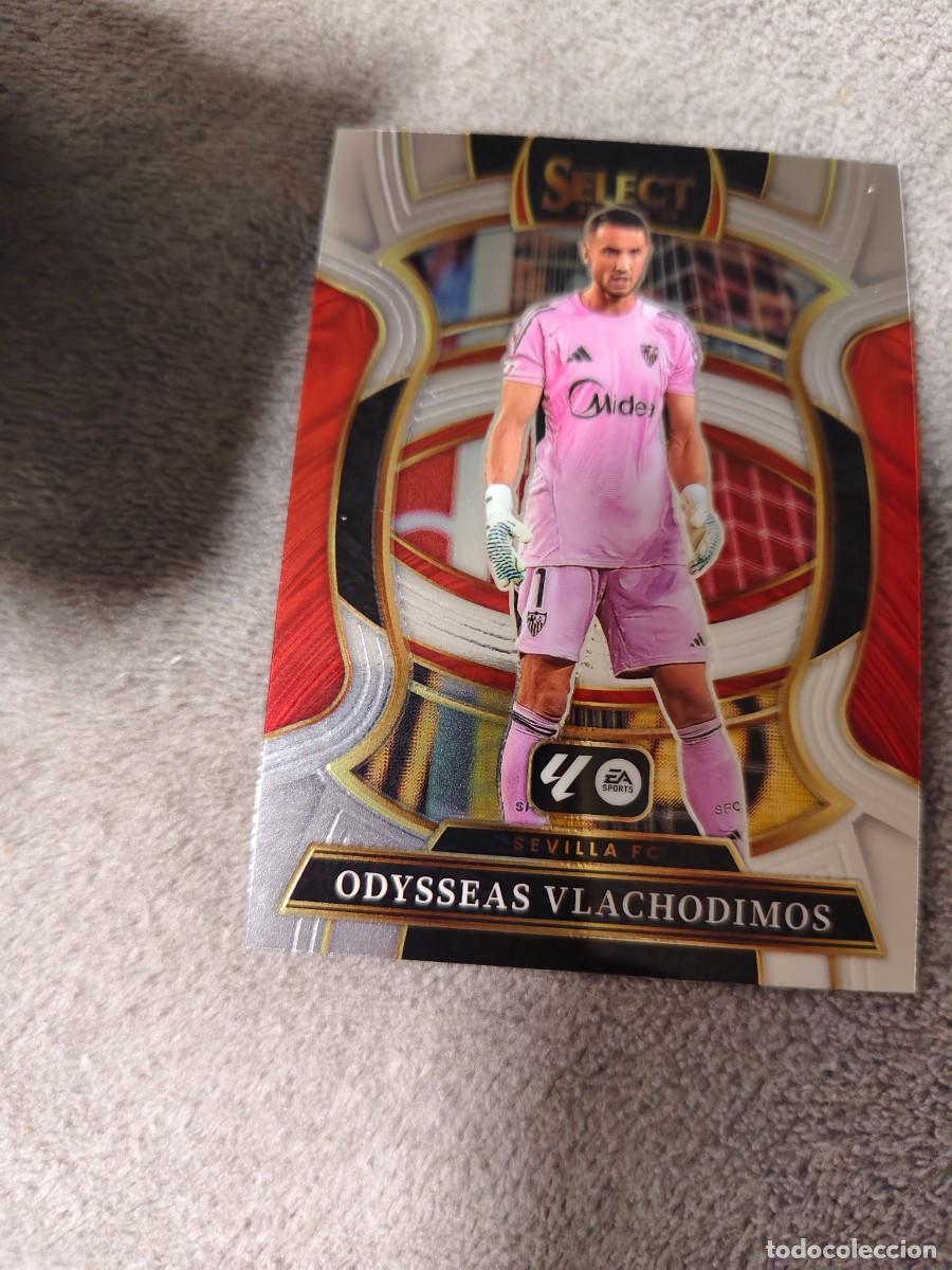 Fu&szlig;ball-Sticker: 85 SELECT LA LIGA 25 26 ODYSSEAS VLACHODIMOS SEVILLA FC BASE TERRACE PANINI 2025 2026 AAI