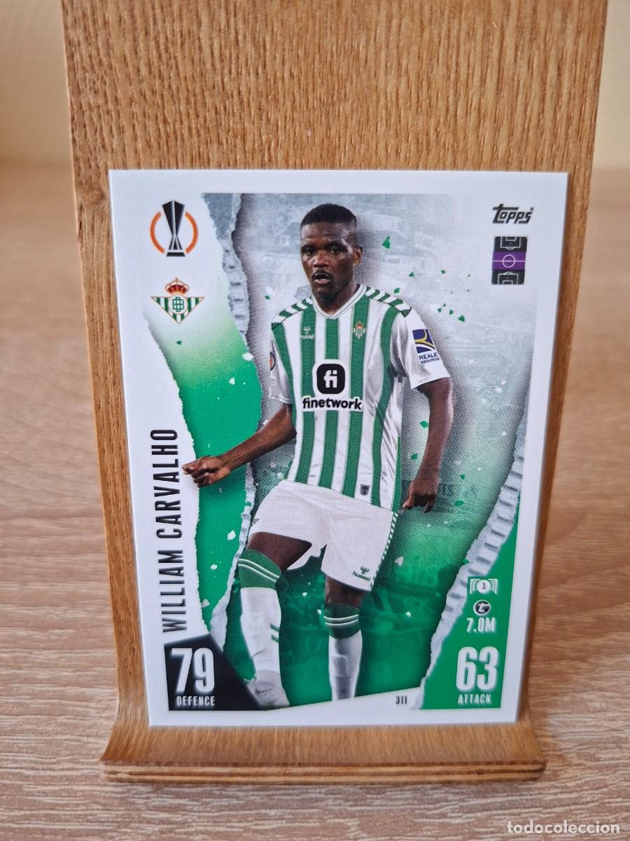 Fu&szlig;ball-Sticker: Carvalho #311 Real Betis Topps Match Attax Champions League 2023 2024