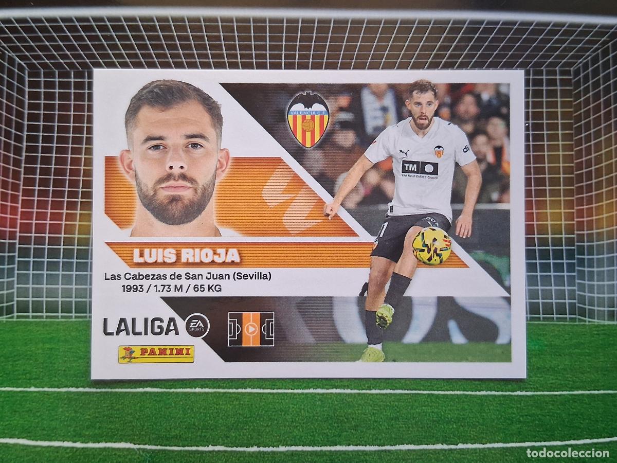 Fu&szlig;ball-Sticker: 14 LUIS RIOJA VALENCIA CROMOS EDICIONES ESTE LIGA FUTBOL PANINI 2026 2027 26 27