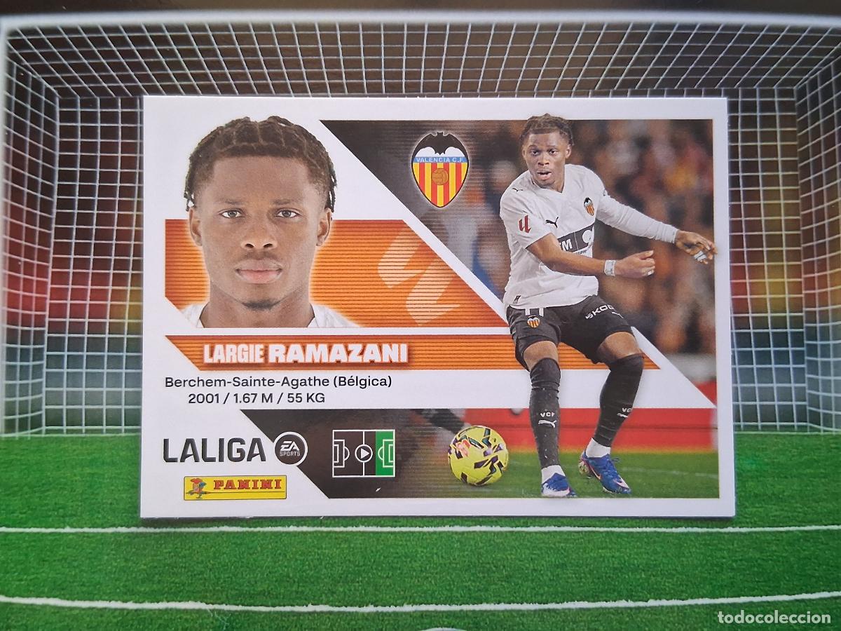 Fu&szlig;ball-Sticker: 19 RAMAZANI VALENCIA CROMOS EDICIONES ESTE LIGA FUTBOL PANINI 2026 2027 26 27