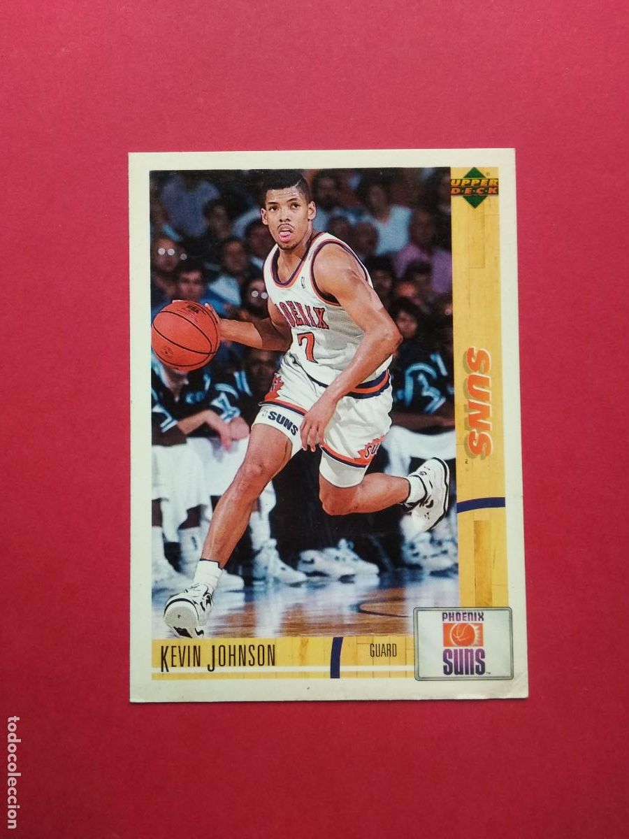 Fu&szlig;ball-Sticker: UPPER DECK NBA BASKETBALL 91 92 1991 1992 CROMO PHOENIX SUNS N&ordm; 84 KEVIN JOHNSON