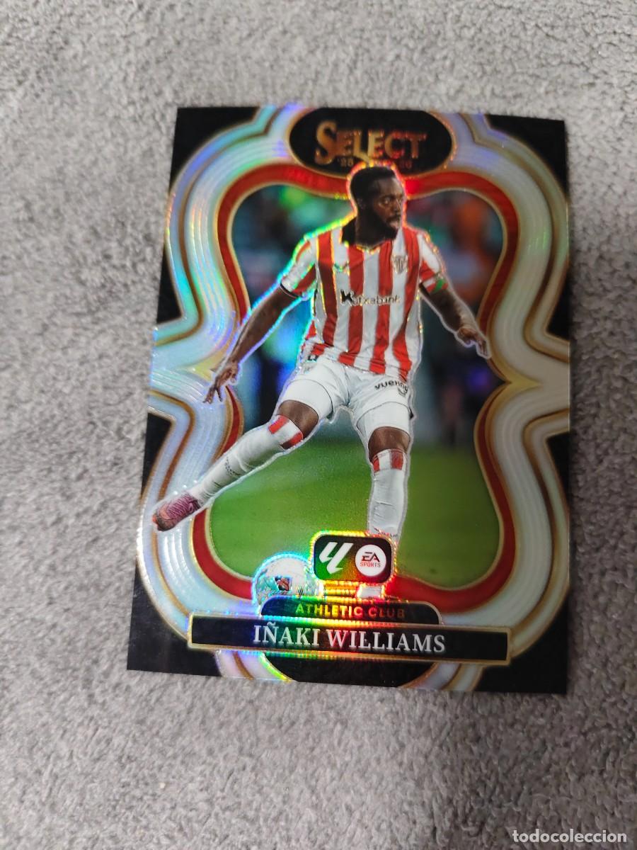 Football Stickers: 134 SELECT LA LIGA 25 26 INAKI WILLIAMS ATHLETIC CLUB REFRACTOR BASE MEZZANINE PANINI 2025 2026 AAI