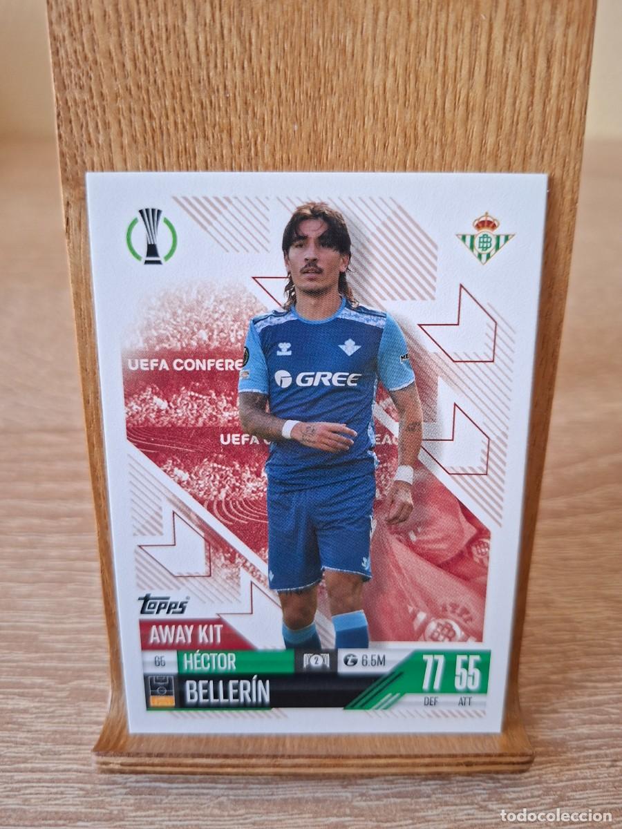 Figurine di Calcio: Bellerin #66 Real Betis Topps Match Attax Champions League 2024 2025 Extra Away Kit
