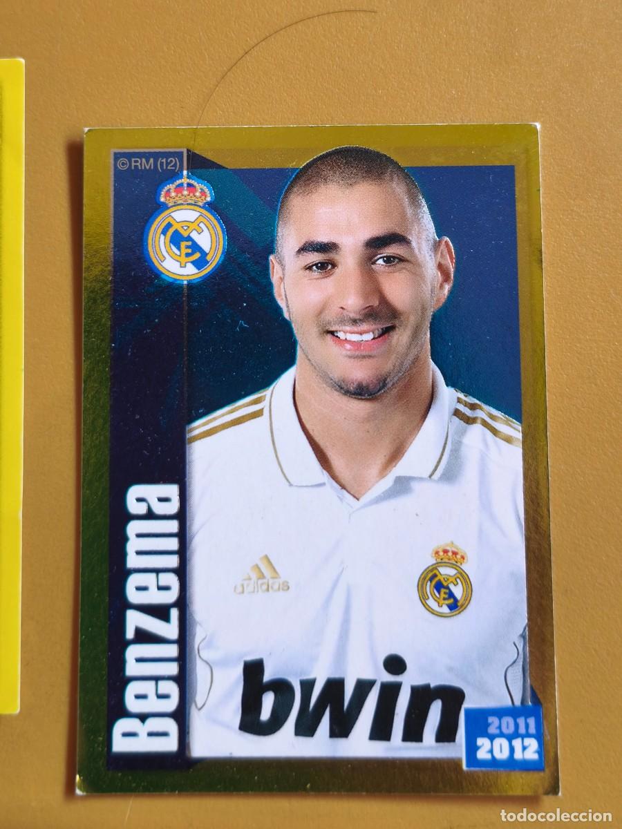 Fu&szlig;ball-Sticker: coleccion oficial real madrid 2011 12, benzema