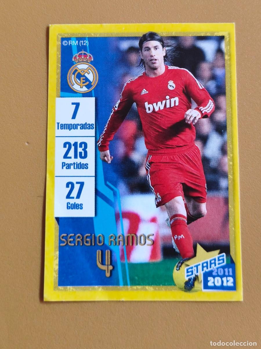 Fu&szlig;ball-Sticker: coleccion oficial real madrid 2011 12 sergio ramos