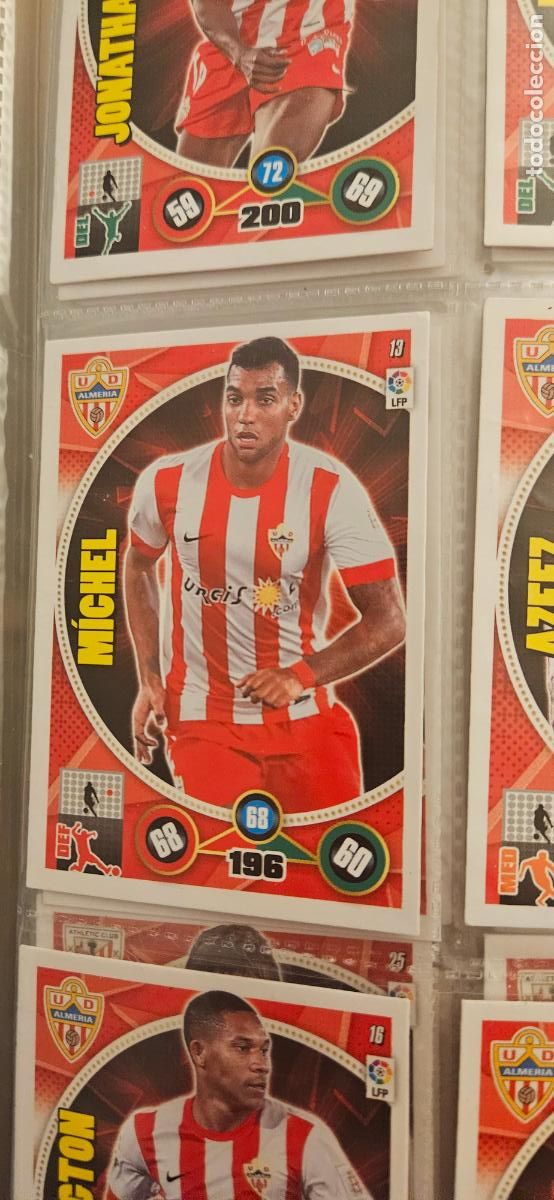 Cromos de f&uacute;tbol: 13 - M&iacute;chel (U.D. Almer&iacute;a) adrenalyn 2014 2015 14 15 trading caard