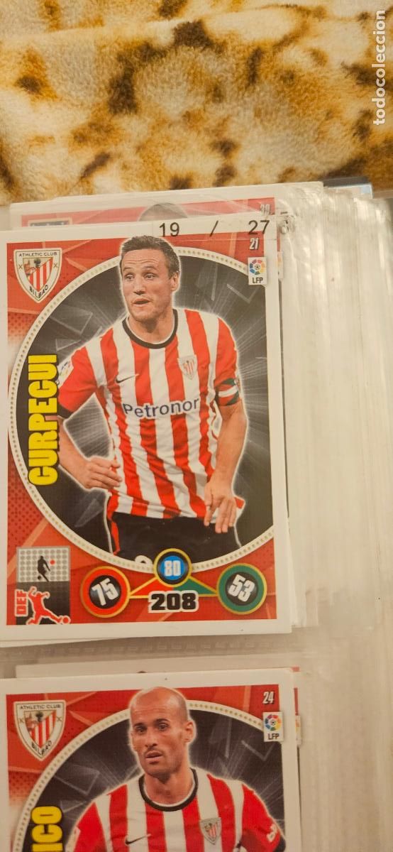Cromos de f&uacute;tbol: 21 - Carlos Gurpegi (Athletic Club) adrenalyn 2014 2015 14 15 trading card