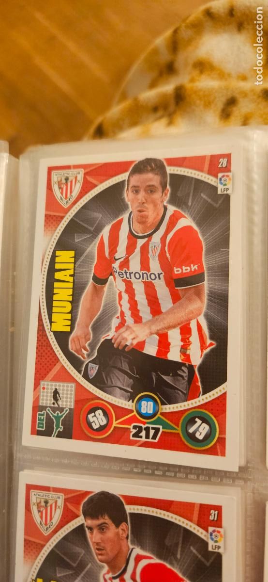 Cromos de f&uacute;tbol: 28 - Iker Muniain (Athletic Club) adrenalyn 2014 2015 14 15 trading card